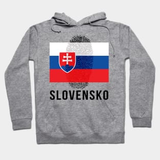 Slovakia Flag DNA Hoodie